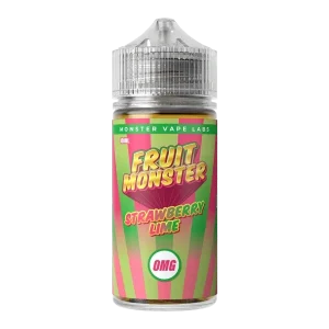 Strawberry Lime Fruit Monster eJuice Nicotine Free 100ml