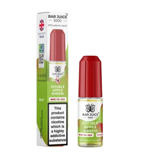 Bar Juice 5000 Double Apple Shisha 10ml Nic Salt