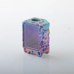Rekavape PRC Style Boro Tank for SXK BB / Billet AIO Box Mod Kit - Digigrid, Titanium