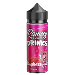 Ramsey E-Liquids Drinks Raspberryade 100ml Shortfill
