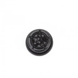 SXK Fired Button for SXK Frankenskull Style Squonk mod - Black, POM