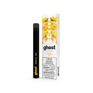 Banana Ice Ghost – Disposable Vape