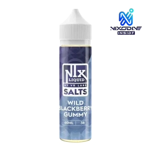 Wild Blackberry Gummy NIX Liquid Salts