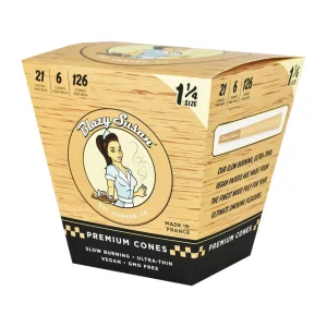 BLAZY SUSAN CONES UNBLEACHED - 1 1/4 - (Pack of 21)