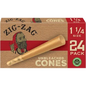 Zig Zag 1-1/4 Cones 1PK (Pack of 1) -24COUNT