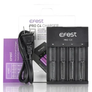 Efest PRO C4 4 Channel Battery Charger