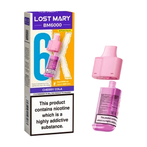 Cherry Cola Lost Mary BM6000 Refill Pack