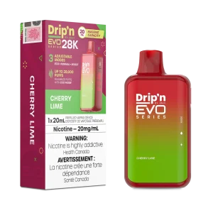 Cherry Lime Drip’n by Envi EVO Series 28K – Disposable Vape