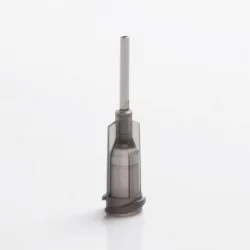 [Ships from Bonded Warehouse] Dispensing Blunt Syringe Needle Tip for E- Syringe Injector- Black, SS, 16 Gauge / 30mm