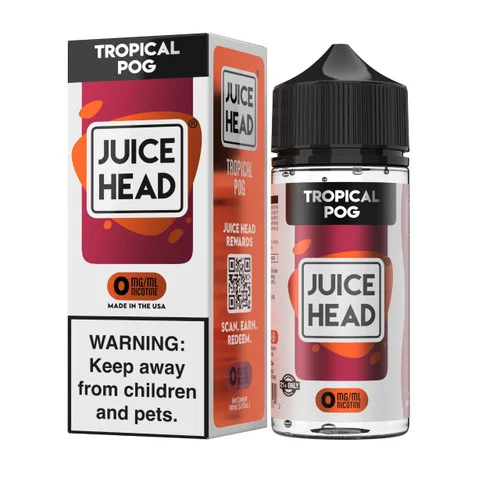 Juice Head Tropical Passionfruit Orange Guava 100ml E-Juice - Image 2