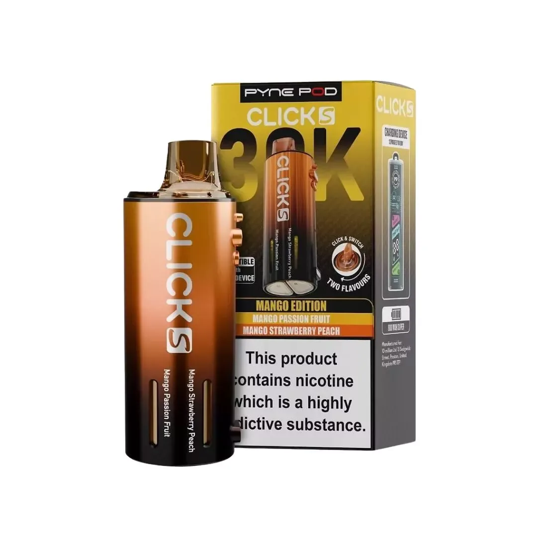 Pyne Pod Click S 30K Mango Edition Refill Pod
