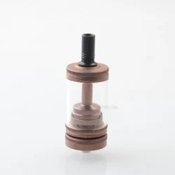 Authentic Ambition Mods Revorie MTL RTA Rebuildable Atomizer - Bronze, Air Pins 0.8, 1.0, 1.2mm, 5.0ml, 23mm Diameter