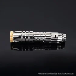 Comp Lyfe Comply Predator Style Mechanical Mech Mod - Silver, Titanium Alloy, 1 x 18650