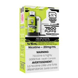 Melon Puffs Super VPR 7500 – Disposable Vape
