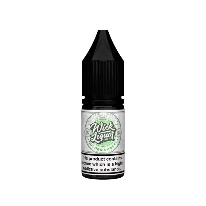 Wick Liquor Serendipity Golden Sunset 10ml Nic Salt