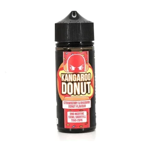 Cloud Thieves Kangaroo Kustard Strawberry & Rhubarb Kangaroo Donuts 100ml Shortfill
