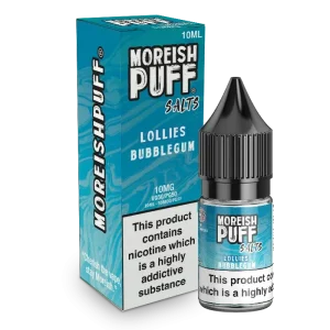 Moreish Puff Lollies Bubblegum 10ml Nic Salt