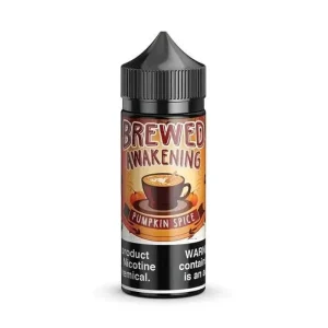 Brewed Awakening Pumpkin Spice E-Liquid by Caribbean Cloud Company