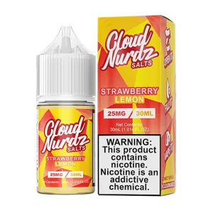 Strawberry Lemon by Cloud Nurdz Salts 30ml - Ejuice Store