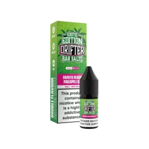 Drifter Bar Salts Exotic Edition Papaya Peach Pineapple Ice 10ml Nic Salt E-liquid