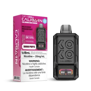 Bold Berry Dragonfruit Ice NVZN Caliburn Bar 18K – Disposable Vape