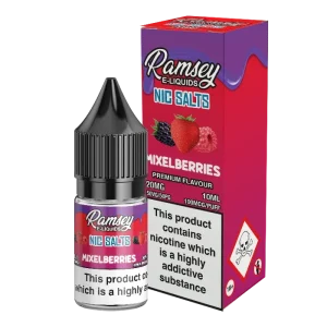 Ramsey E-Liquids Mixelberries 10ml Nic Salt