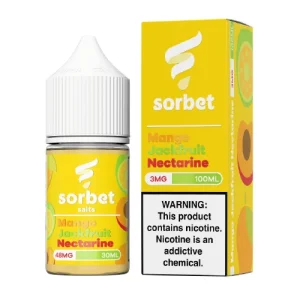 Mango Jackfruit Nectarine by Sorbet Pop Salt 30ml - Ejuice Store