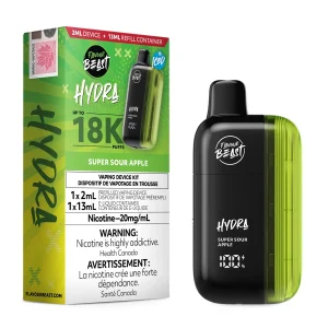Super Sour Apple Flavour Beast Hydra 18K – Disposable Vape