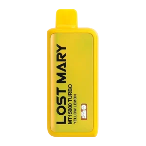 Yellow Lemon Lost Mary MT15000 Turbo