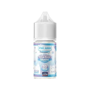 Pod Juice – Blue Razz Slushy Freeze – Salt Nic – 30mL
