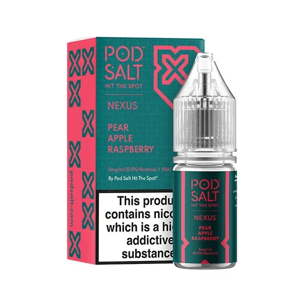 Pod Salt Nexus Pear Apple Raspberry 10ml Nic Salt