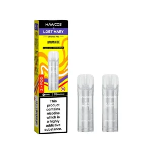 Hawcos X Lost Mary Crystal Pro Banana Ice Refill Pods