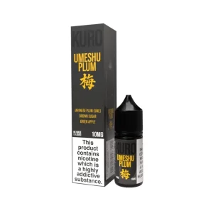 Kuro Umeshu Plum 10ml Nic Salt
