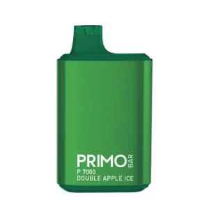 Double Apple Ice Disposable Vape (7000 Puffs) by Primo Bar P7000 - Ejuice Store