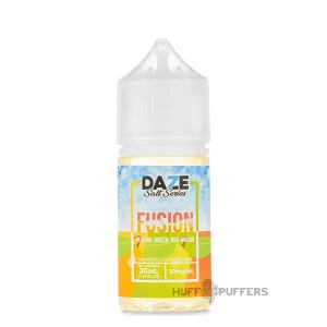 Daze Fusion Salt – Yellow Green Red Mango Iced 30mL