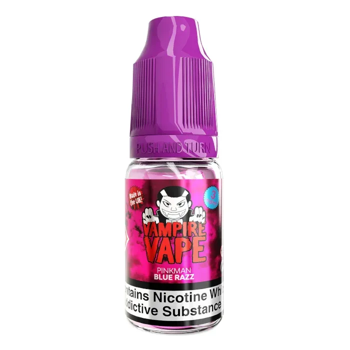 Vampire Vape Pinkman Blue Razz 10ml E-Liquid - Image 2