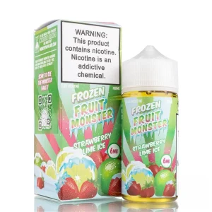 Frozen Strawberry Lime by Frozen Fruit Monster - 100ml