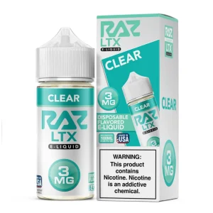 Pod Juice X Raz LTX Clear Tobacco Free Nicotine 100ML E-Juice