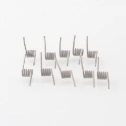 Authentic Thunder Cloud iDot Ni80 Pre-Built Coil 2-Core Clapton Coil - Opposite, 0.3ohm, 26Ga x 2 + 38Ga (10 PCS)