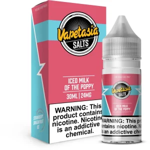 Vapetasia Salts Iced Milk of The Poppy 30ml E-Juice