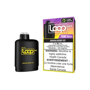 Banana Berry Ice STLTH Loop Max Pod