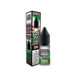 Doozy Seriously Pod Fill Strawberry Gummy 10ml Nic Salt