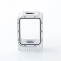 Mission XV Style Space Pod Boro Tank for SXK BB / Billet AIO Box Mod Kit - Silver, Aluminum