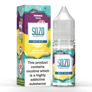 SQZD On Ice Grape Pineapple 10ml Nic Salt