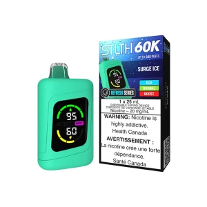 Surge Ice Refresh Series STLTH 60K – Disposable Vape