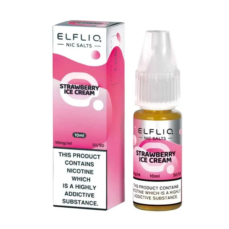 Elf Bar ELFLIQ Strawberry Snoow 10ml Nic Salt - Image 2