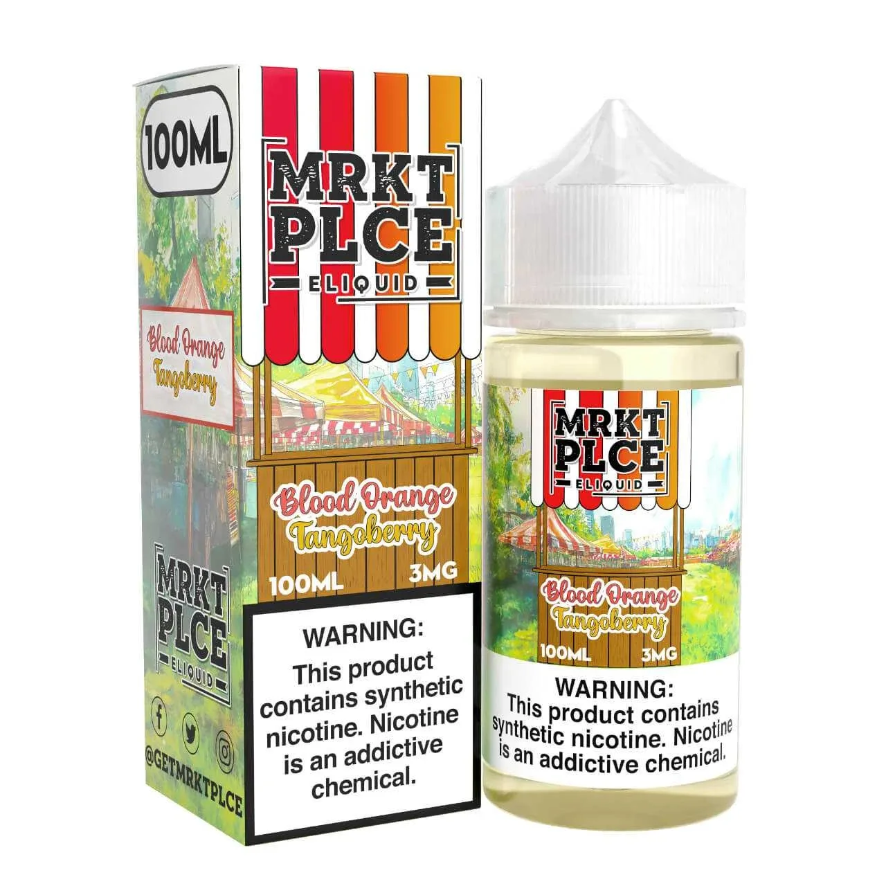 MRKTPLCE Blood Orange Tangoberry 100ml E-Juice
