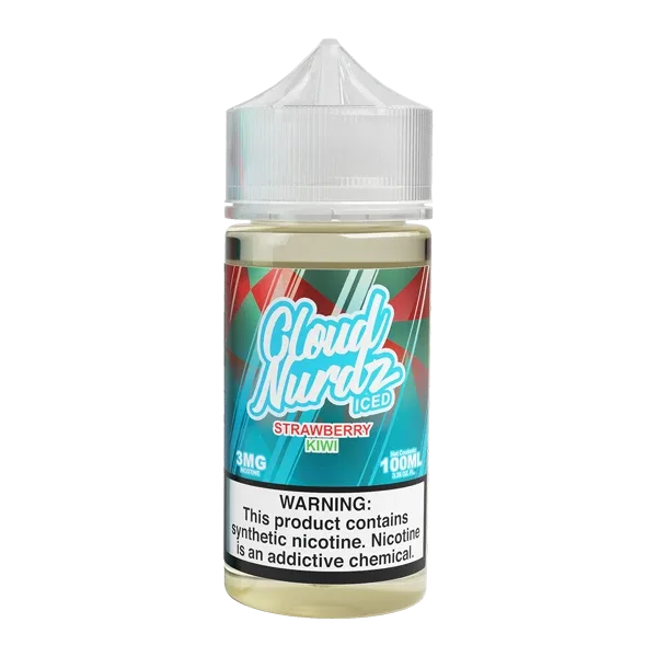 Iced Strawberry Kiwi Cloud Nurdz eJuice
