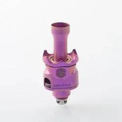 Monarchy MOBB MS Scepter Style RBA Bridge for Billet / BB / Boro Mod - Purple, Titanium Alloy, Air Pin 2.5 / 3 / 3.5 / 4mm