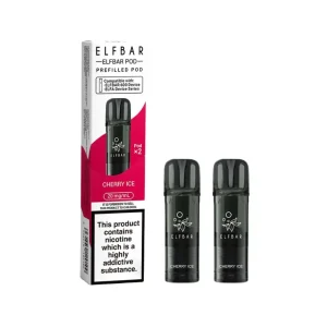 Elf Bar 600 Cherry Ice Prefilled Pods